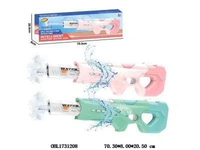电动水枪 3.7V锂电池包电 1500ML 2色混装_OBL1731208