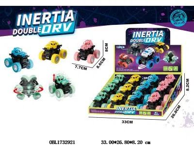 双惯性越野车 12只装一展示盒 4色混装_OBL1732921
