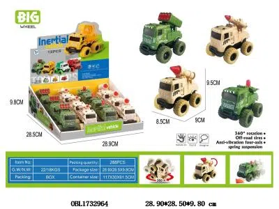 惯性军事车 12只装一展示盒 4款2色混装_OBL1732964