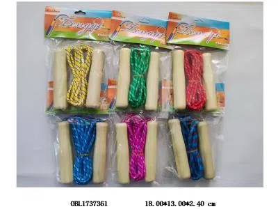 棉胶花绳跳绳 6色混装_OBL1737361