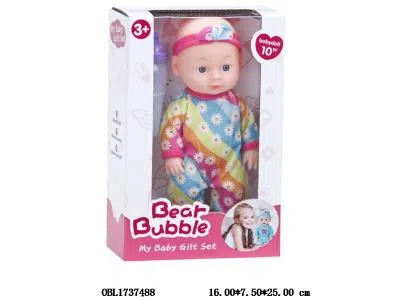 10寸空身公仔配奶瓶 主体衣服一款一色_OBL1737488