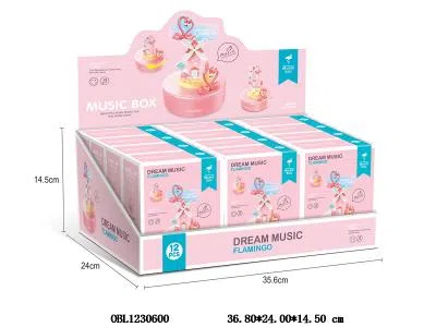 上链火烈鸟音乐盒 12盒装1展示盒_OBL1230600