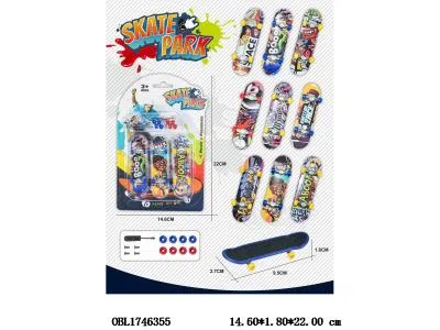 3只装合金指尖滑板车9款混装_OBL1746355