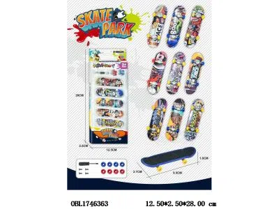 5只装合金指尖滑板车9款混装_OBL1746363