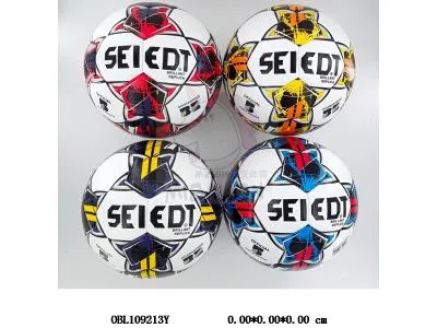 5号2层PU钻石纹足球 340克 4色混_OBL109213Y