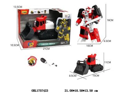 DIY拼装变形车/机器人_OBL1757423