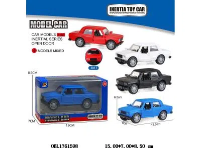 惯性俄罗斯拉达车 可开车门 4色混装_OBL1761598