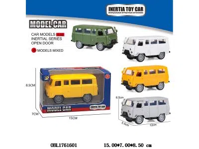 惯性俄罗斯面包车 可开车门 4色混装_OBL1761601