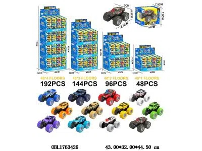 惯性车 48小盒装一展示盒 12款12色混装_OBL1763426