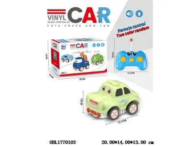 三通搪胶遥控车带灯光音乐 车身3*AA不包电 遥控器2*AA不包电 27频率_OBL1770103