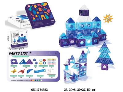 益智卡扣拼装积木 214PCS_OBL1774583