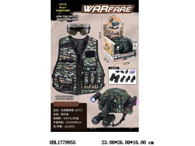 警察套装袋灯光 警灯2*AAA不包电 手电筒/红外线各2*AG10包电_OBL1779955