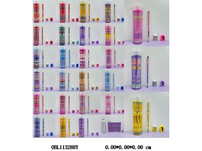 筒装铅笔套装 30支 24款  18筒/中包_OBL113288Y