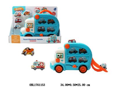 滑行拼图卡车带灯光音乐 2*AAA包电_OBL1761153