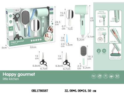 美发套装 电动吹风筒3*AAA不包电_OBL1786587