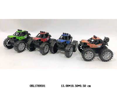 惯性越野车 后盖可打开 4色混装_OBL1789591
