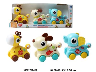 3只装滑行卡通车带灯光音乐 6*AAA包电_OBL1790451