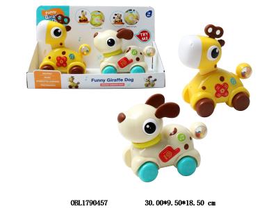 2只装滑行卡通车带灯光音乐 4*AAA包电_OBL1790457