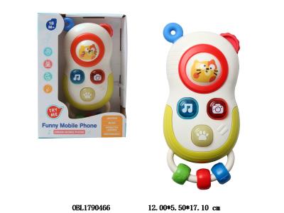 按键手机带灯光音乐 2*AAA包电_OBL1790466