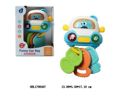 车钥匙带灯光音乐 2*AAA包电_OBL1790467