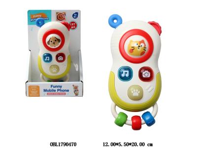 按键手机带灯光音乐 2*AAA包电_OBL1790470