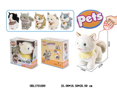 线控毛绒猫 3*AA不包电 6色混装_OBL1791689