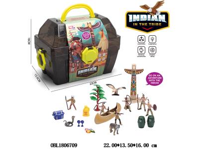 印第安公仔百宝箱套装_OBL1806709
