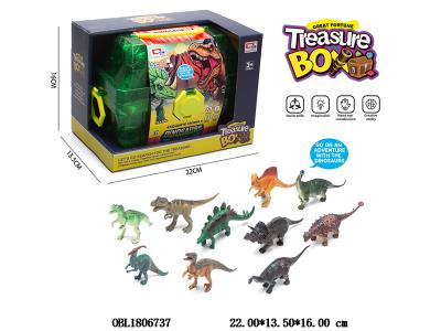 10只装硬料恐龙 百宝箱_OBL1806737
