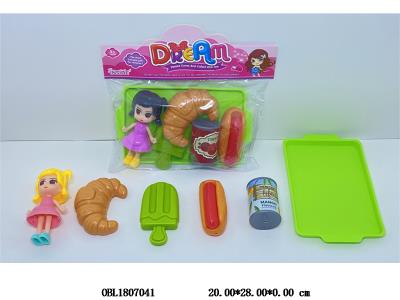 食物套装配一只公仔_OBL1807041