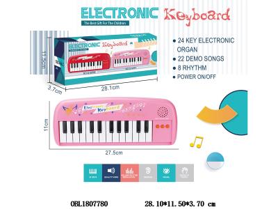 24键多功能电子琴 3*AA不包电_OBL1807780