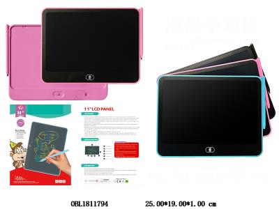 液晶手写板 1*CR2025包电 3色混装_OBL1811794