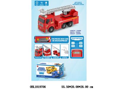惯性消防车带灯光音乐 2*AAA不包电_OBL1819706