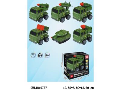 惯性军事车 6款混装_OBL1819737