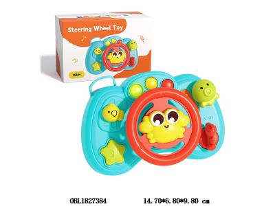 益智方向盘带灯光声音 3*AAA不包电_OBL1827384