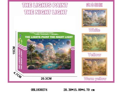 发光相框/小夜灯配USB线_OBL1830274