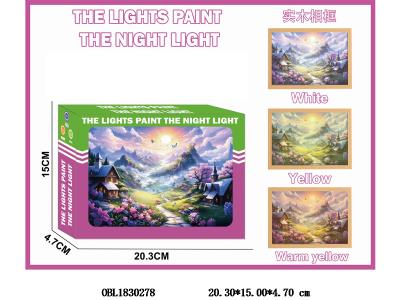 发光相框/小夜灯配USB线_OBL1830278