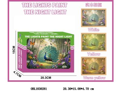 发光相框/小夜灯配USB线_OBL1830281