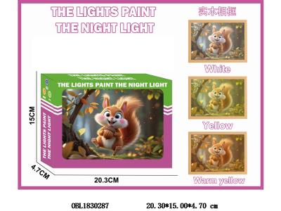 发光相框/小夜灯配USB线_OBL1830287