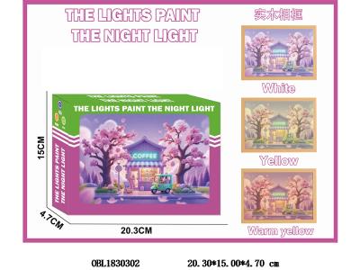 发光相框/小夜灯配USB线_OBL1830302