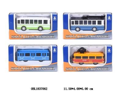 俄文合金回力车 4款混装_OBL1837062