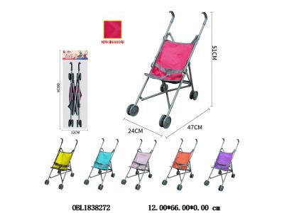 塑料公仔手推车 6色混装 也可挑选_OBL1838272