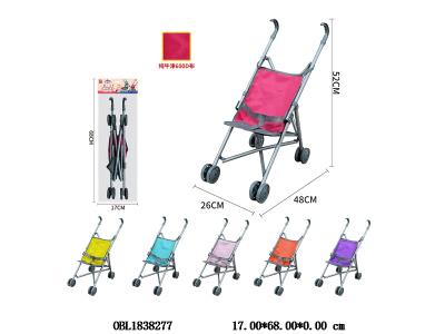 铁制公仔手推车 6色混装 也可挑选_OBL1838277