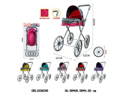 铁制公仔手推车 6色混装 也可挑选_OBL1838290