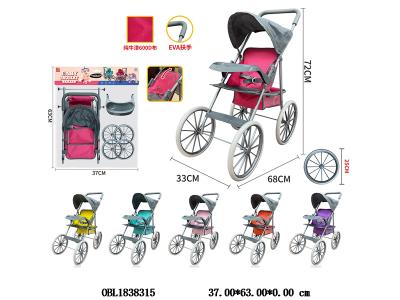 铁制公仔手推车 6色混装 也可挑选_OBL1838315