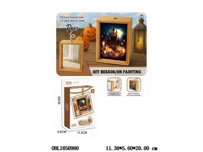 相框画镜子2合一 带灯光配USB线 3.7v锂电池包电_OBL1850980
