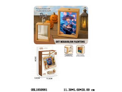 相框画镜子2合一 带灯光配USB线 3.7v锂电池包电_OBL1850981