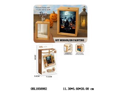 相框画镜子2合一 带灯光 配USB线 3.7v锂电池包电_OBL1850982