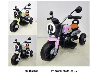 电动三轮摩托车 带灯光音乐 6v锂电池包电_OBL1852605