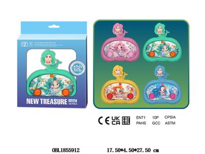 游戏水机 美人鱼 4色混装_OBL1855912