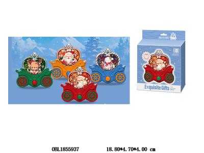 圣诞南瓜车游戏水机 4色混装_OBL1855937